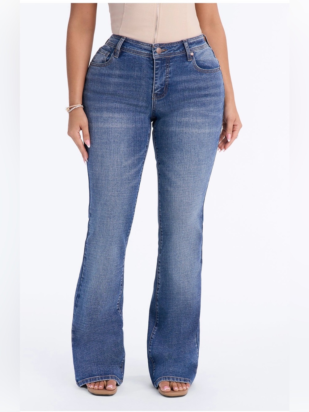 NWT Vintage Stretch Flare Jeans for Women